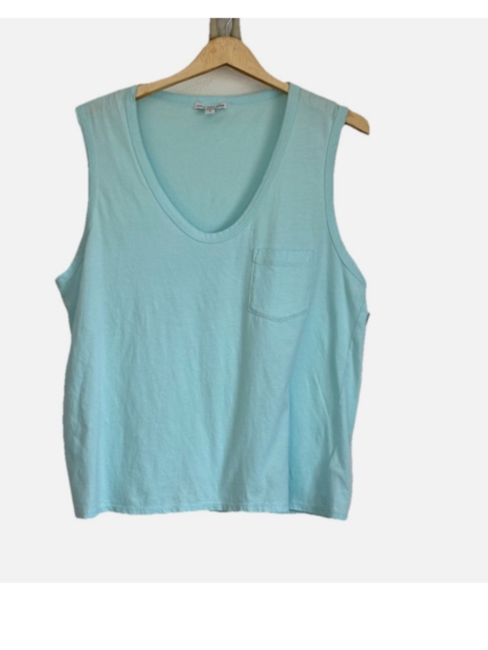 Standard James Perse 100% Cotton V Neck Tank Top Size: 4